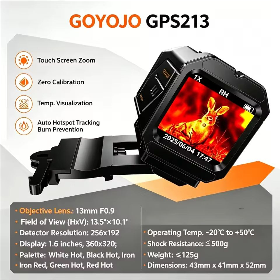 Thermal Imaging Camera 256X192 - كاميرا حرارية صغيرة تعمل باللمس من
