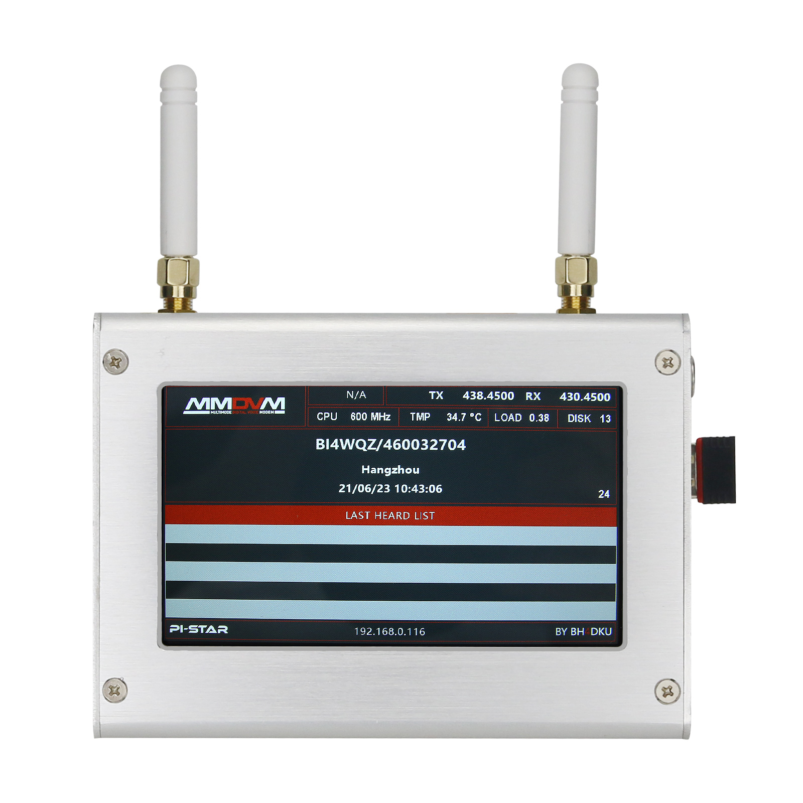 Topdon Tc001 Thermal Camera - نقطة اتصال HamGeek Duplex MMDVM مع