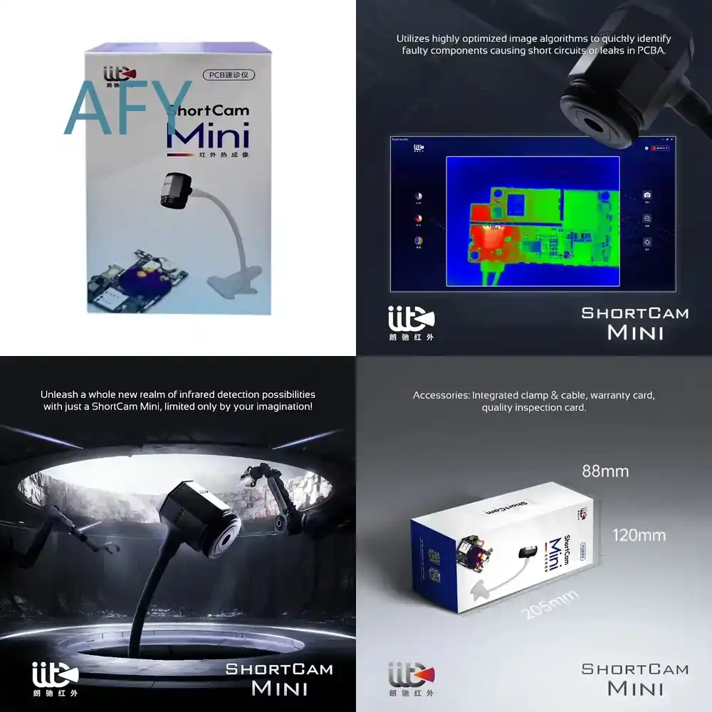 Shortcam Thermal Imaging Pcb - كاميرا حرارية بالأشعة تحت الحمراء Shortcam