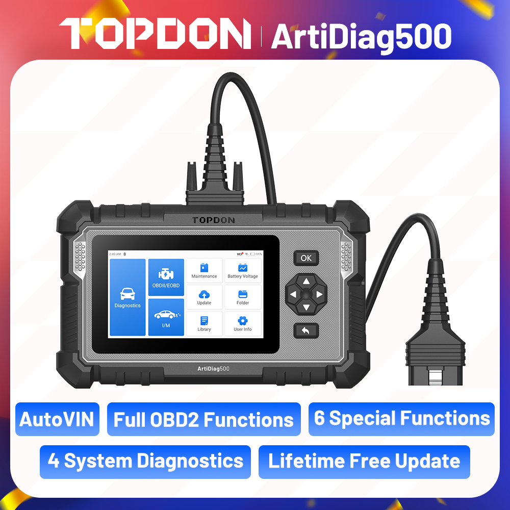Topdon Tc001 Thermal Camera - Topdon ArtiDiag500 أداة تشخيص السيارات أنظمة