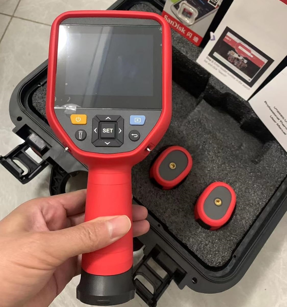 Thermal Camera Type C 384X288 - كاميرا حرارية احترافية UNI-T UTi384G بدقة