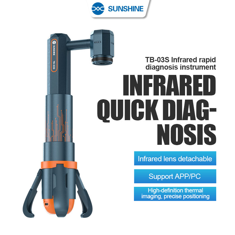 Shortcam Thermal Imaging Pcb - SUNSHINE TB-03S كاميرا حرارية سريعة تعمل