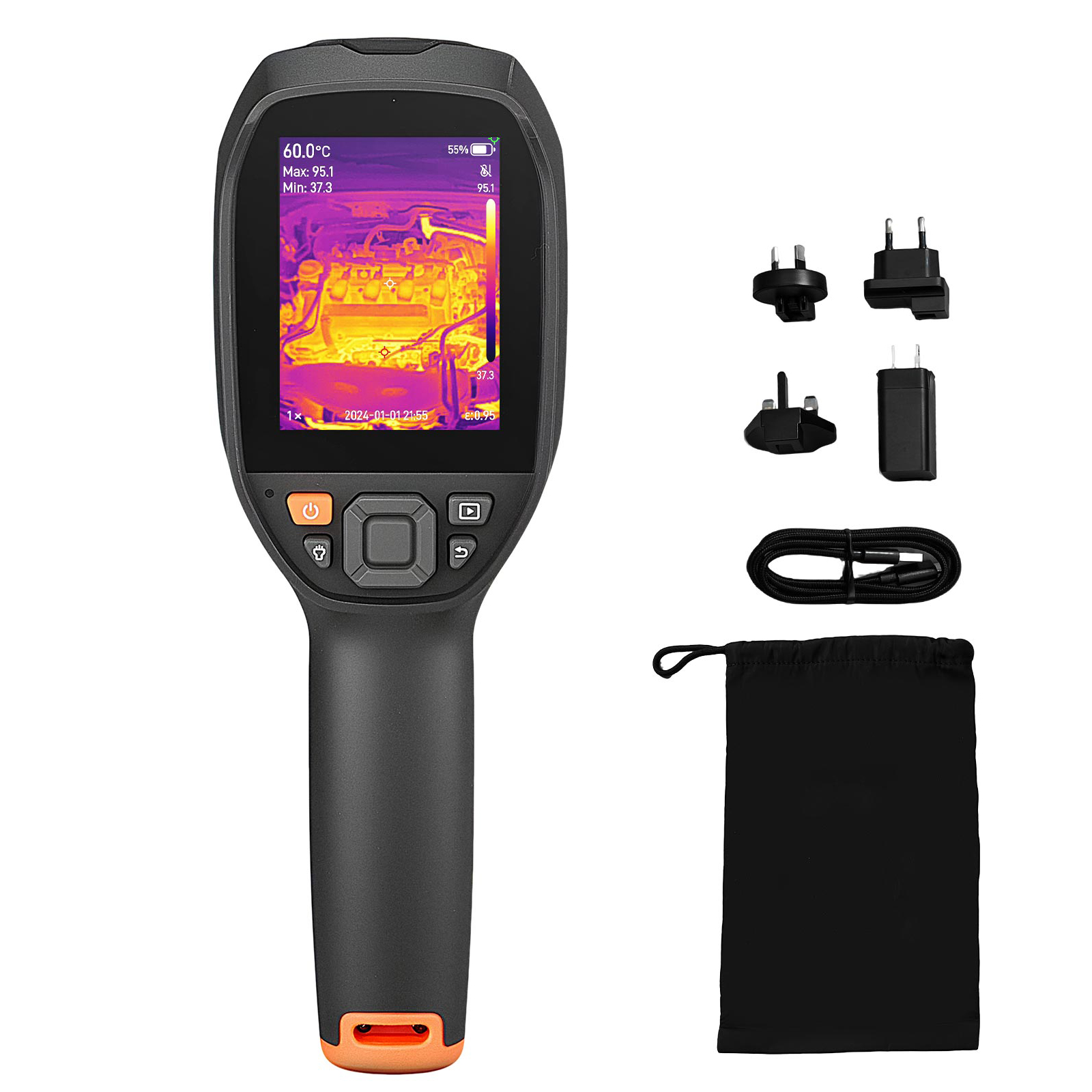 Thermal Imaging Camera 256X192 - كاميرا التصوير الحراري VEVOR Pro بدقة