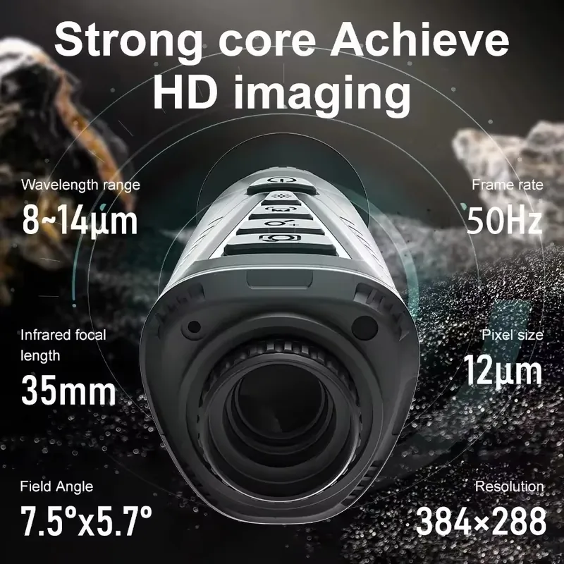 منظار حراري أحادي العين للصيد  - مراجعة Thermal Scope Night Vision Monocular وسعره