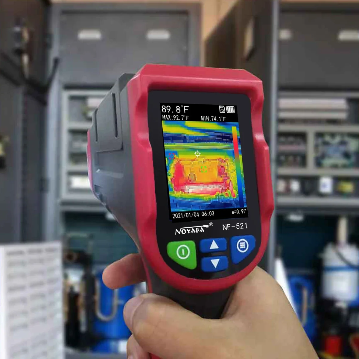 NOYAFA NF-521 التصوير الحراري  - مراجعة Nf 521 Thermal Imaging Camera وسعره