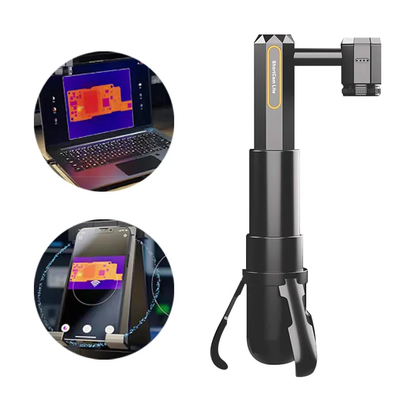 LANGCHI 4th Shortcam Lite كامي - مراجعة Shortcam Thermal Imaging Pcb وسعره