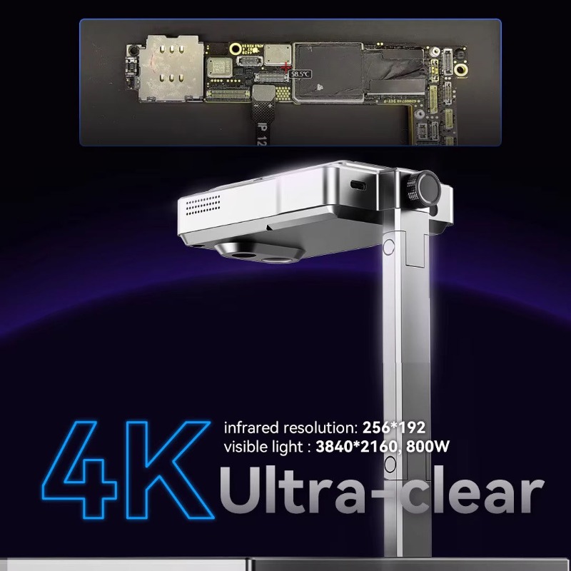 كاميرا تصوير حراري بدقة 4K لتش - مراجعة Pcb Short Circuit Thermal Diagnostics وسعره