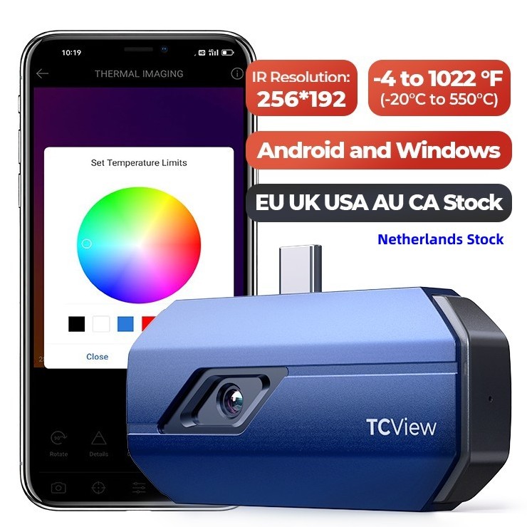 كاميرا حرارية ذكية صغيرة للهوا - مراجعة Topdon Tc001 Thermal Camera وسعره