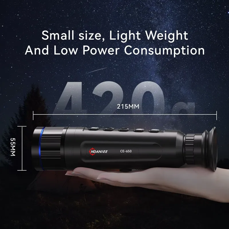 كاميرا CE-6 المصغرة بدقة 640*5 - مراجعة Thermal Scope Night Vision Monocular وسعره