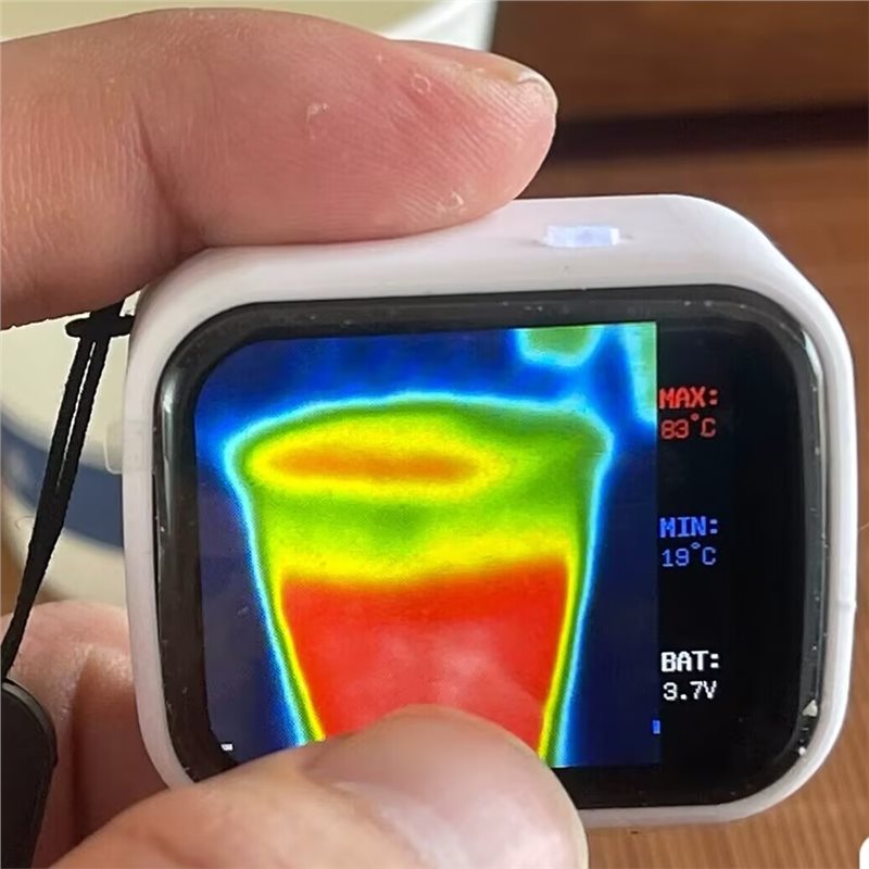 جهاز تصوير حراري محمول بشاشة ل - مراجعة Underfloor Heating Thermal Detector وسعره
