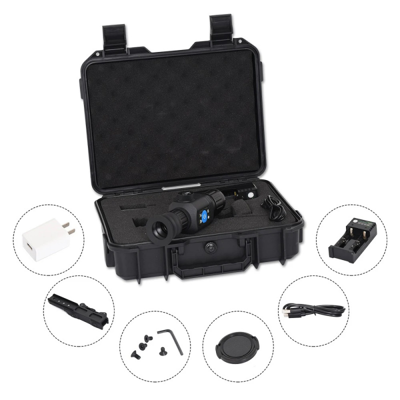 منظار حراري للصيد بمدى 1600 مت - مراجعة Thermal Scope Night Vision Monocular وسعره