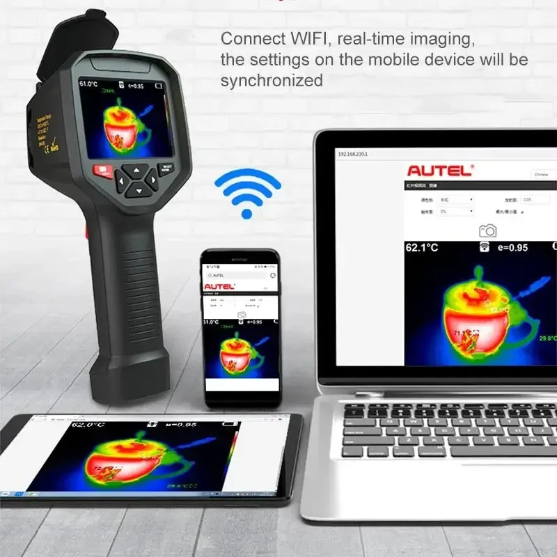 كاميرا حرارية محمولة باليد HT- - مراجعة Thermal Imager Pcb Repair وسعره