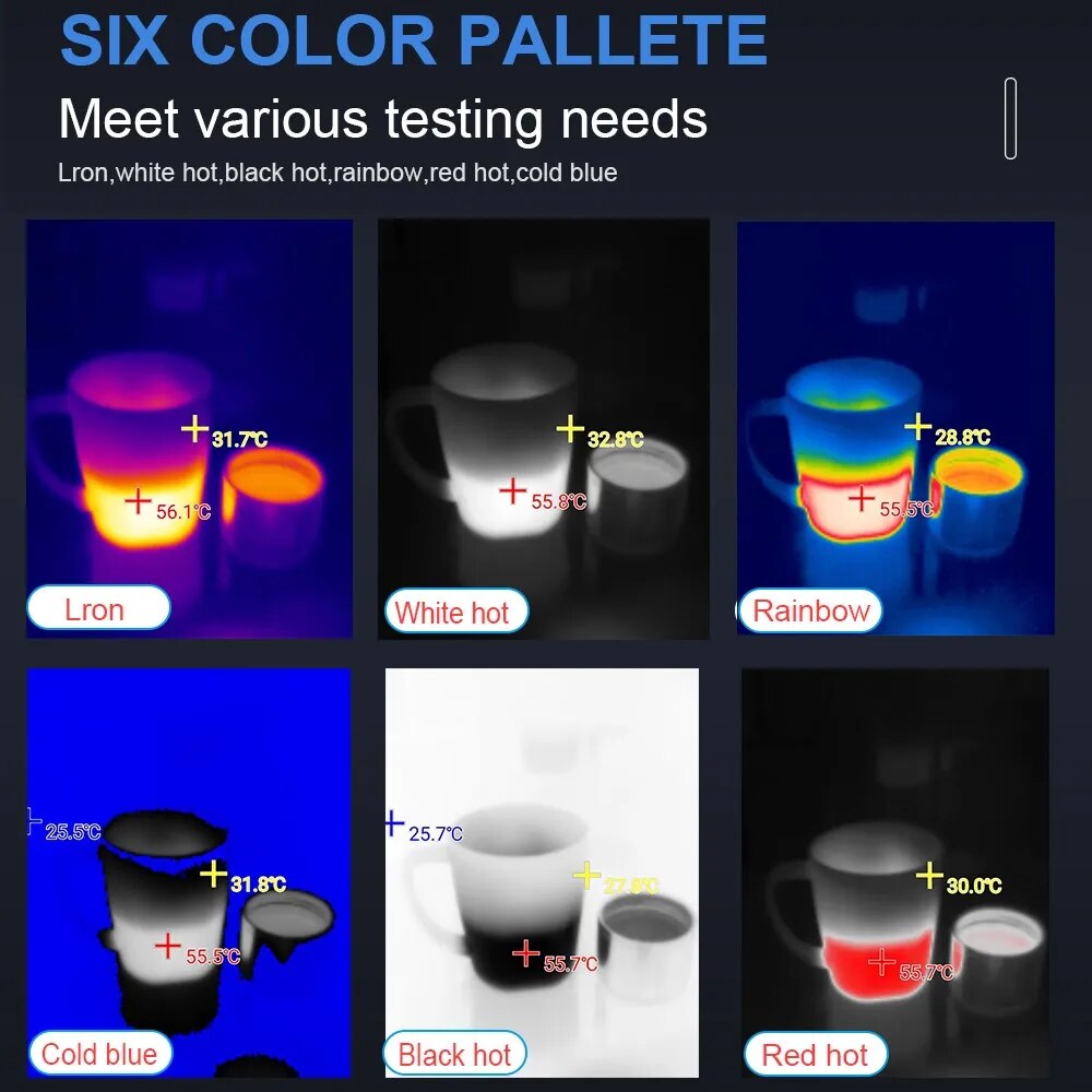 TOOLTOP T7 256*192 أندرويد Typ - مراجعة Infiray P2 Pro Macro Lens وسعره