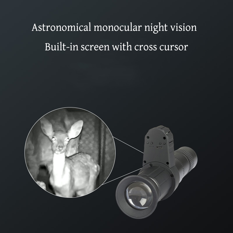 نظارات رؤية ليلية بالأشعة تحت  - مراجعة Thermal Scope Night Vision Monocular وسعره