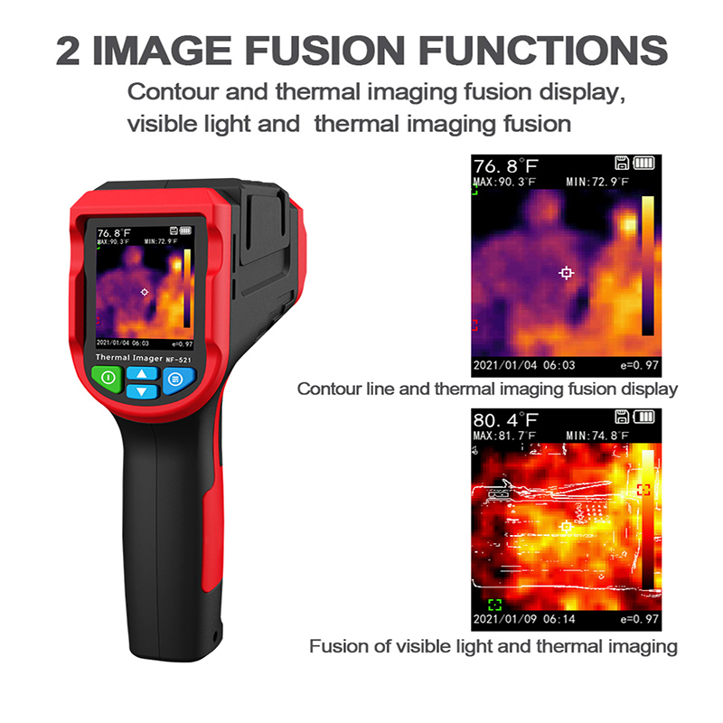 Noyafa Nf 521 يده التصوير الحر - مراجعة Nf 521 Thermal Imaging Camera وسعره