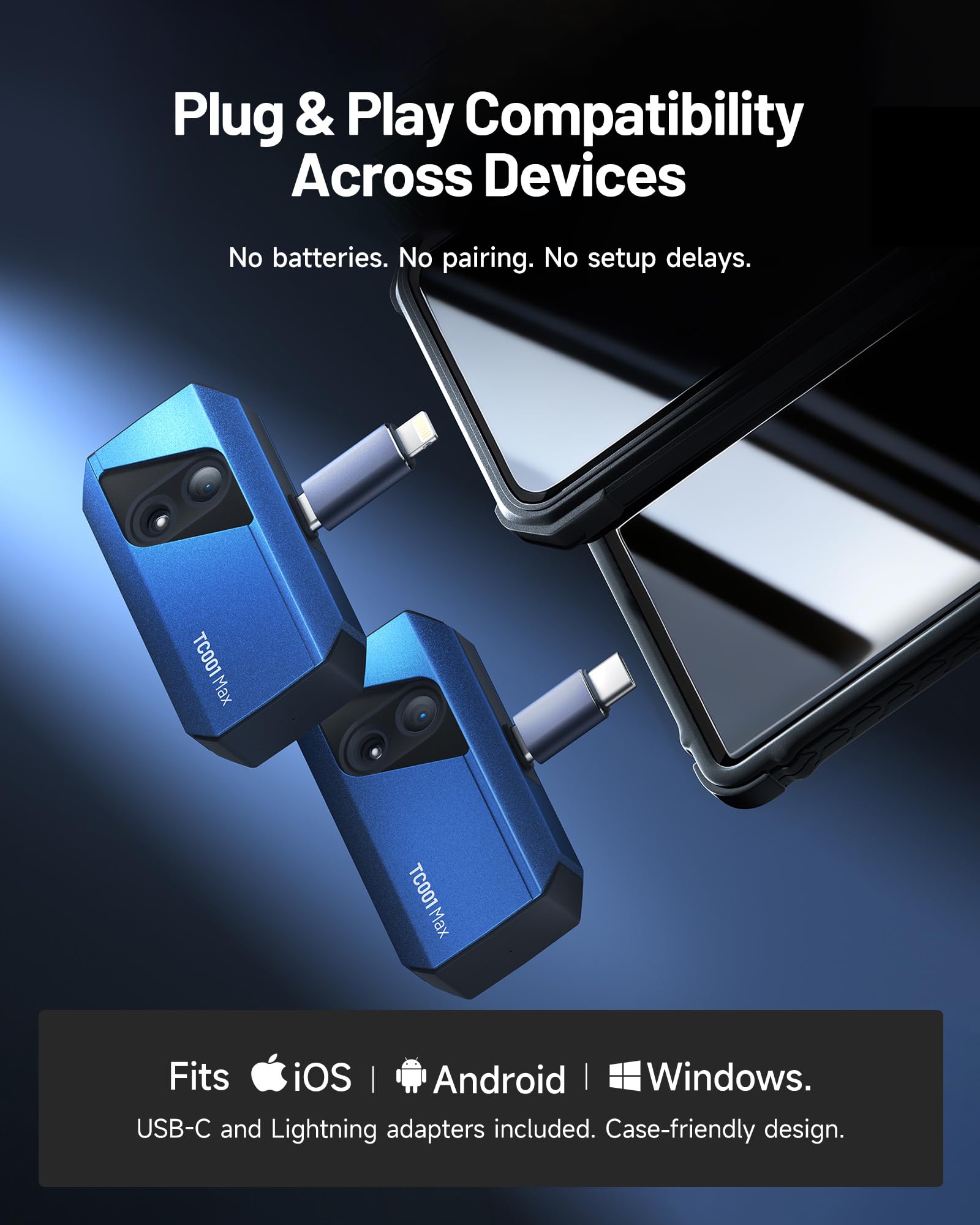 كاميرا حرارية ثنائية العدسة TO - مراجعة Thermal Imaging Camera 256X192 وسعره