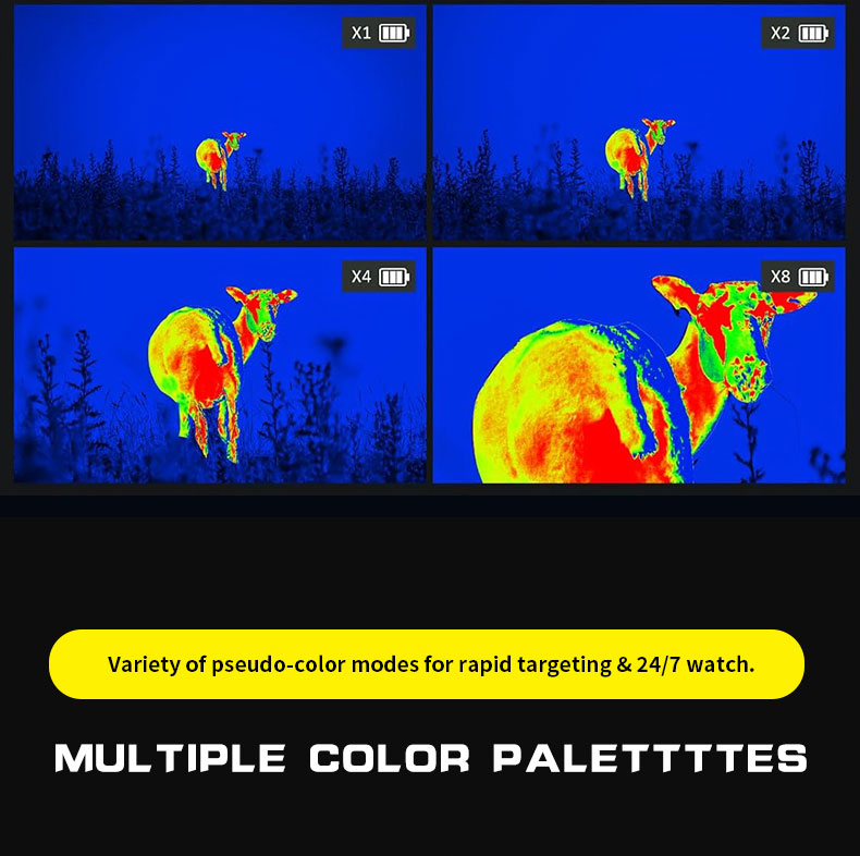 نطاق رؤية ليلية حراري للصيد مع - مراجعة Thermal Scope Night Vision Monocular وسعره