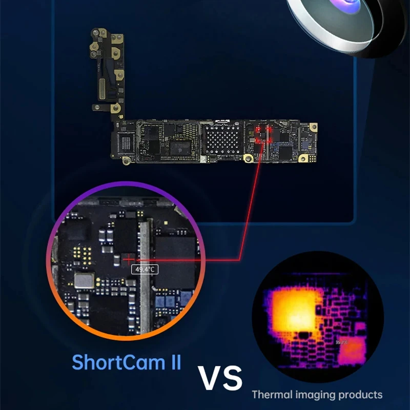 كاميرا تصوير حراري بالأشعة تحت - مراجعة Shortcam Thermal Imaging Pcb وسعره