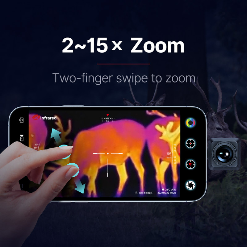 InfiRay T2 Pro كاميرا تصوير حر - مراجعة Infiray P2 Pro Macro Lens وسعره