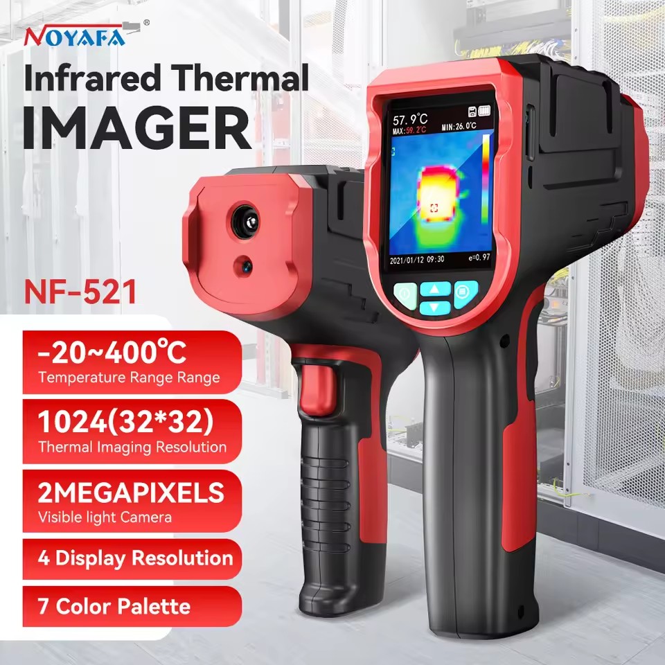كاميرا حرارية بالأشعة تحت الحم - مراجعة Underfloor Heating Thermal Detector وسعره