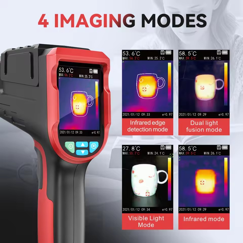 كاميرا حرارية بالأشعة تحت الحم - مراجعة Underfloor Heating Thermal Detector وسعره