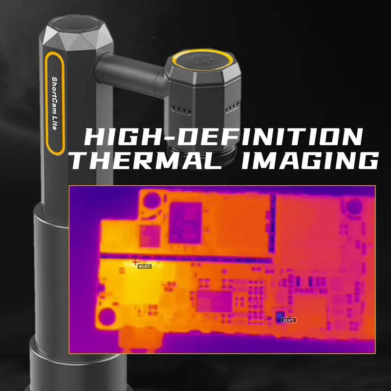جهاز تشخيص حراري سريع قابل للط - مراجعة Shortcam Thermal Imaging Pcb وسعره