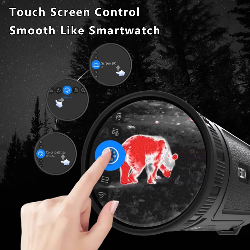 دليل TE211M/TE211/TE411 تلسكوب - مراجعة Guide Sensmart Thermal Monocular وسعره